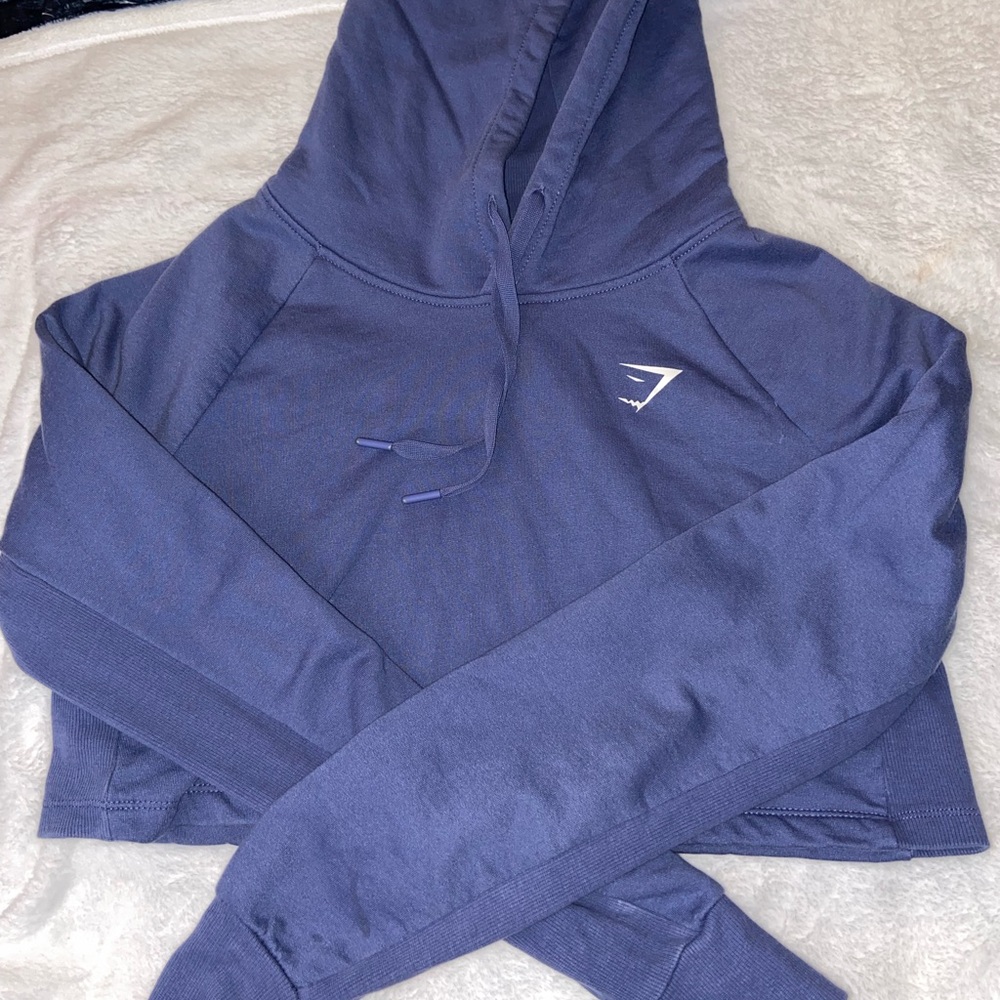 Gymshark Navy Pullover Hoodie